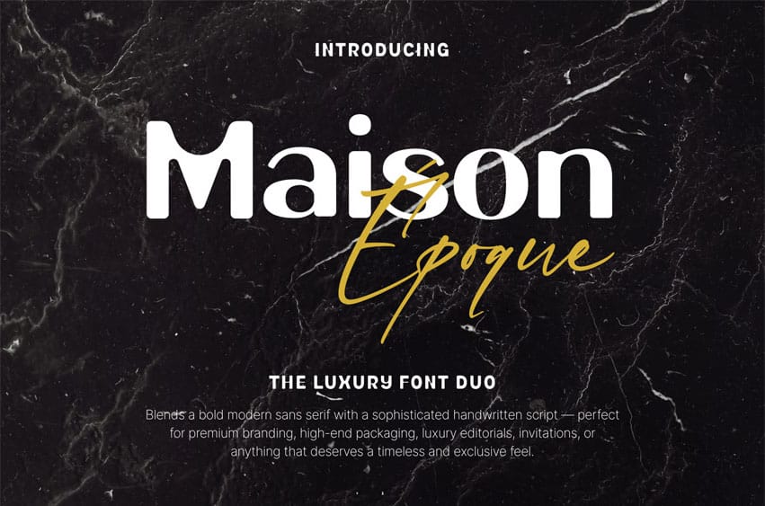 Maison Époque Font