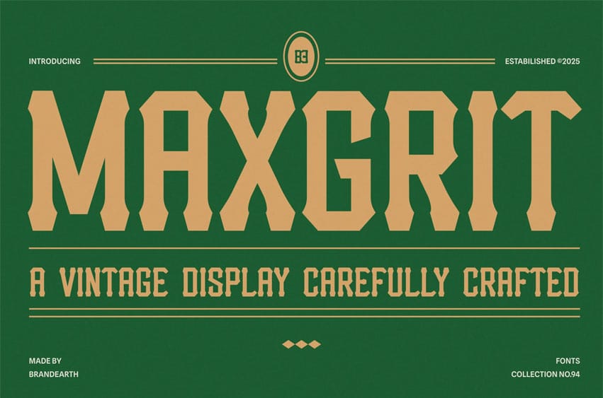 Maxgrit Font