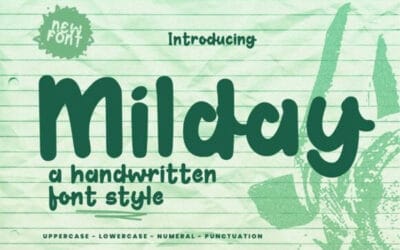 Milday Font