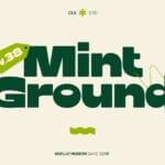 Mint Ground Font