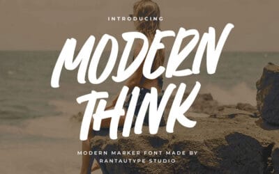 Modern Think Font