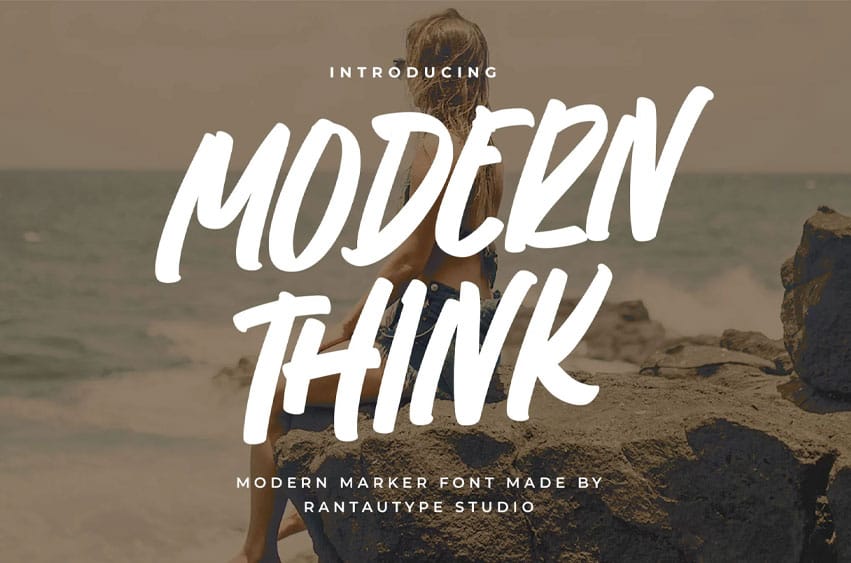 Modern Think Font