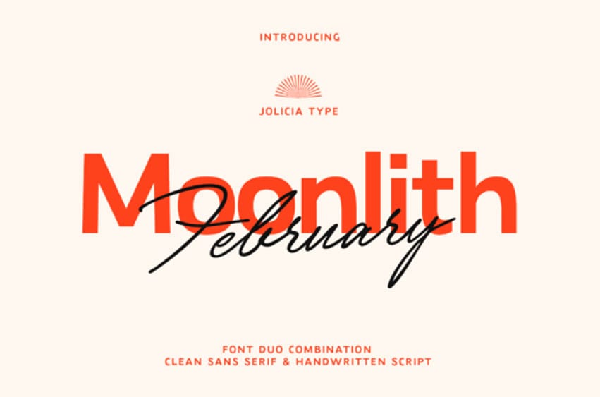 Moonlith February Font