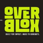 Overblox Regular Font