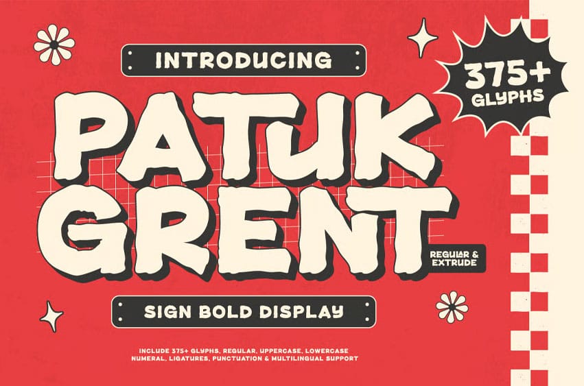 Patuk Grent Font