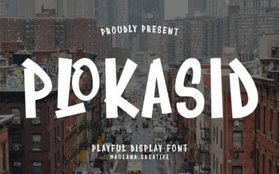 Plokasid Font