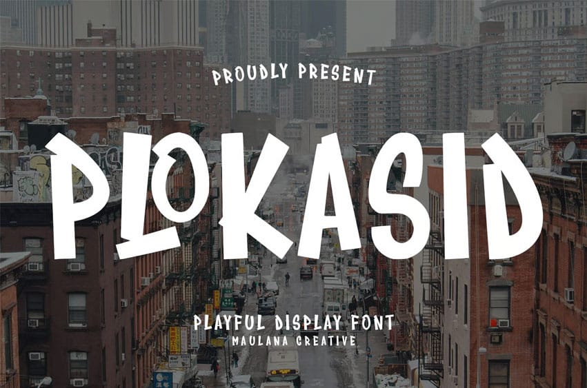 Plokasid Font