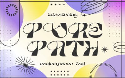Pure Path Font