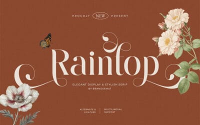 Raintop Font