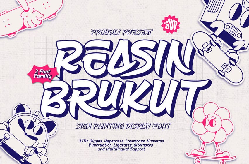 Reasin Brukut Font