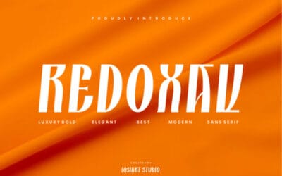 Redoxav Font