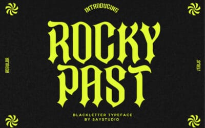 Rocky Past Font