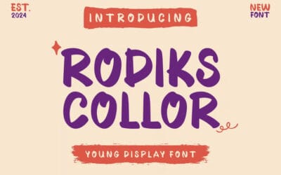 Rodiks Collor Font
