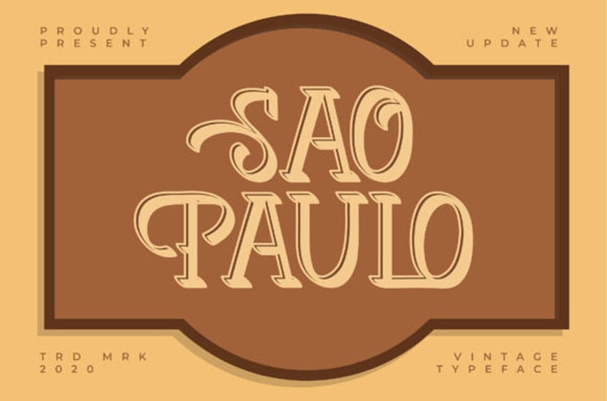 Sao Paulo Font