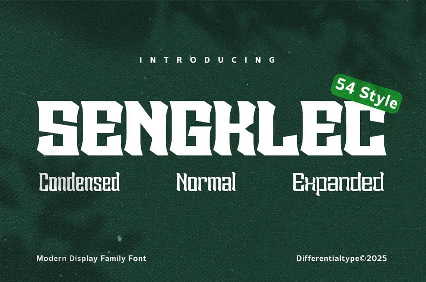 Sengklec Font