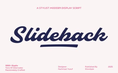 Slideback Font