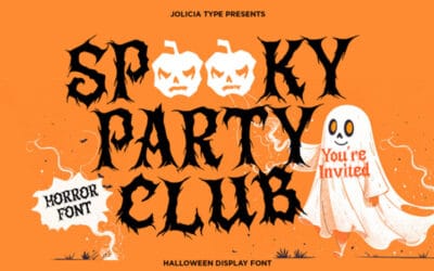 Spooky Party Club Font