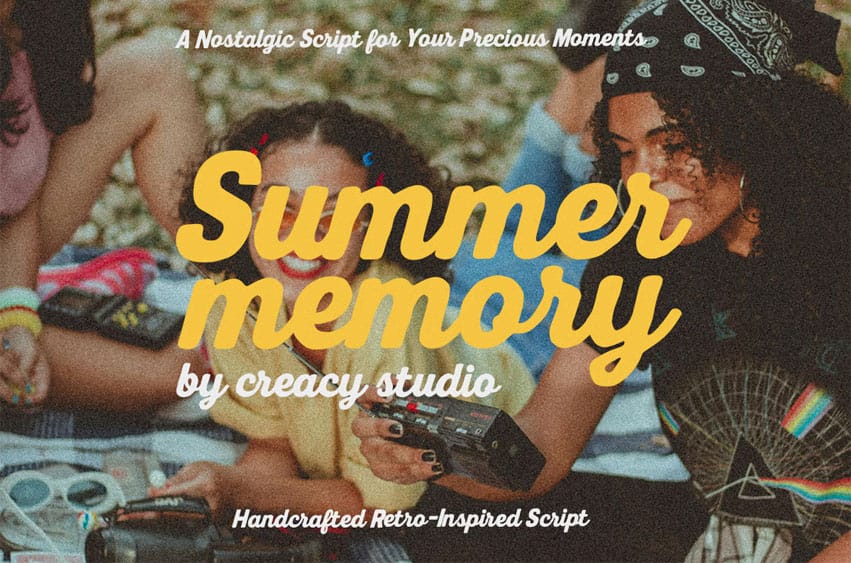 Summer Memory Font