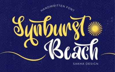 Sunbrust Beach Font