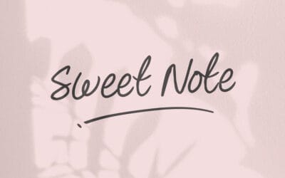 Sweet Note Font