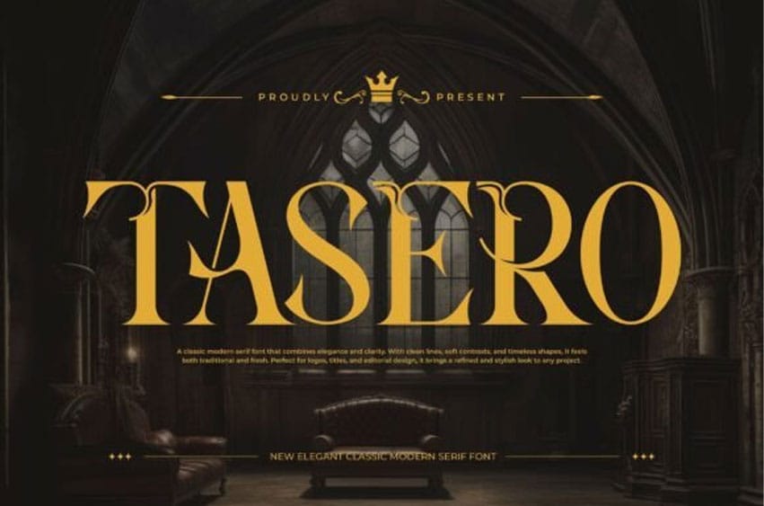 Tasero Font
