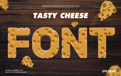 Tasty Cheese Font