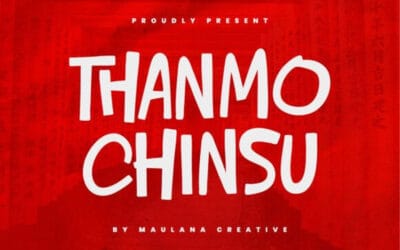Thanmo Chinsu Font