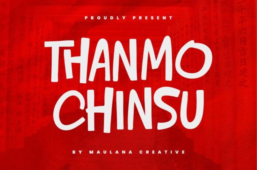 Thanmo Chinsu Font