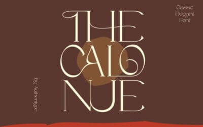 The Calonue Font