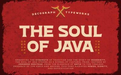 The Soul of Java Font