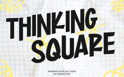 Thinking Square Font