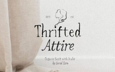 Thrifted Attire Font
