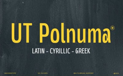 UT Polnuma Font