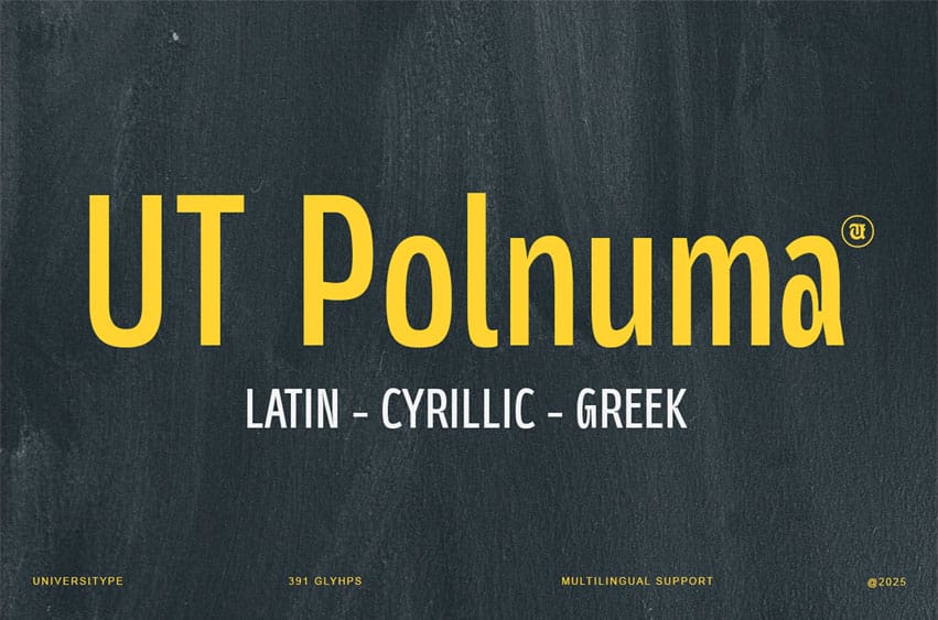 UT Polnuma Font