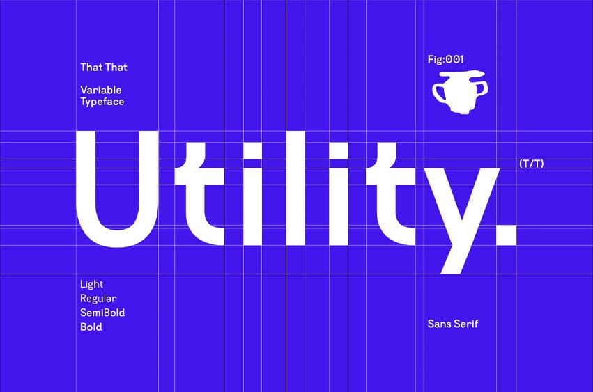 Utility Font