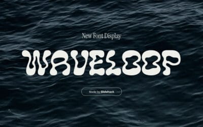 Waveloop Font
