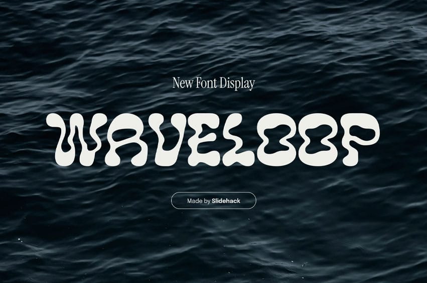 Waveloop Font