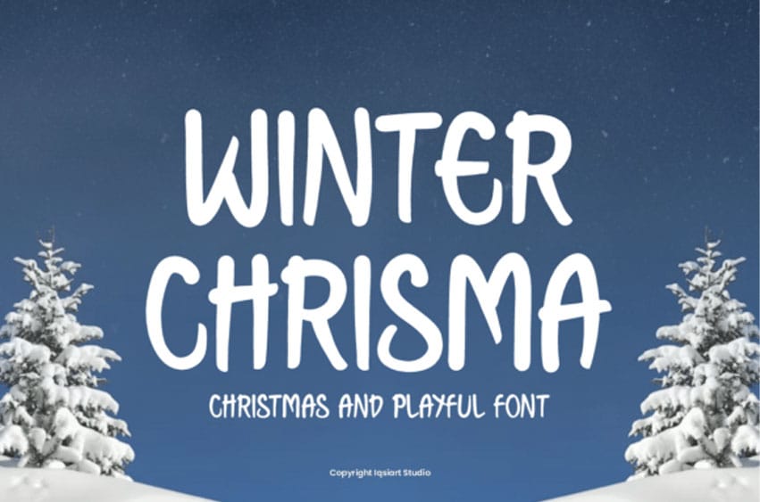 Winter Chrisma Font