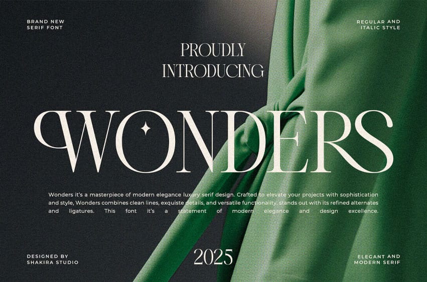 Wonders Font