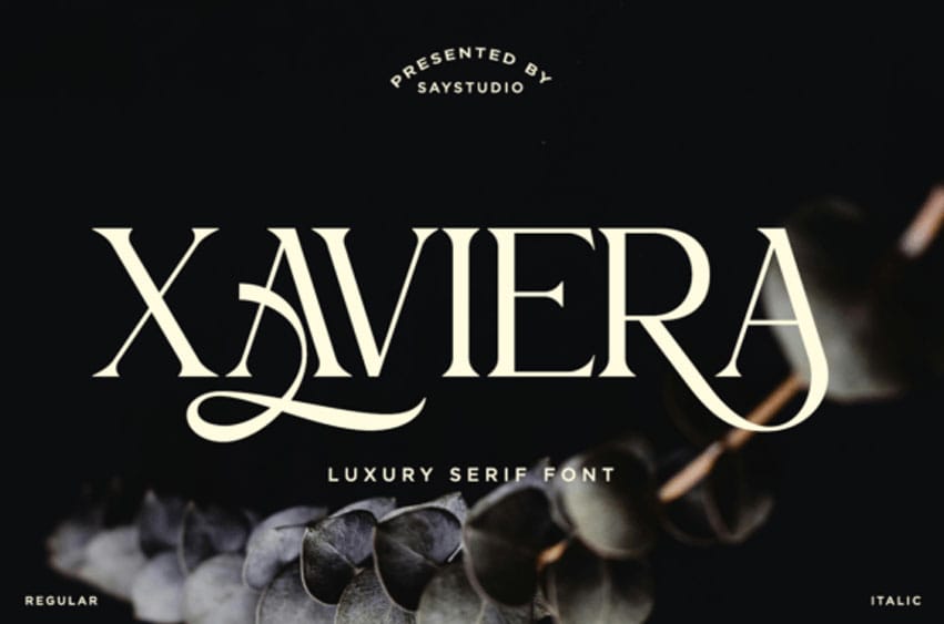 Xaviera Regular Font