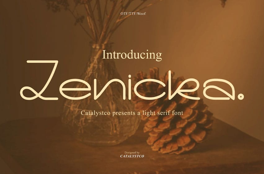Zenickea Font