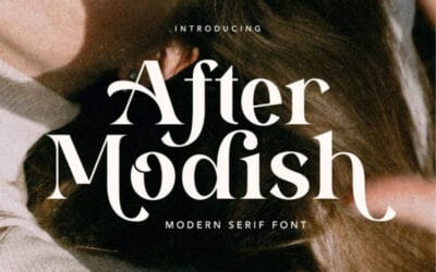 After Modish Font