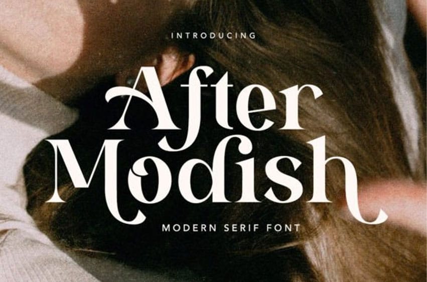 After Modish Font
