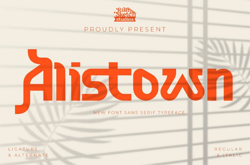 Alistown Font