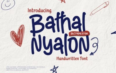 Bathal Nyalon Font