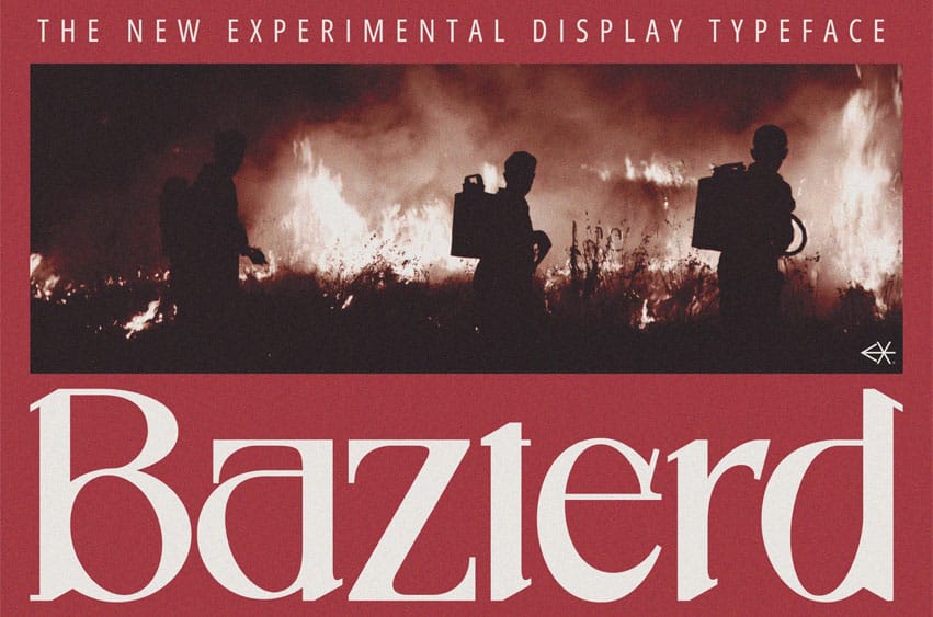 Bazterd Font