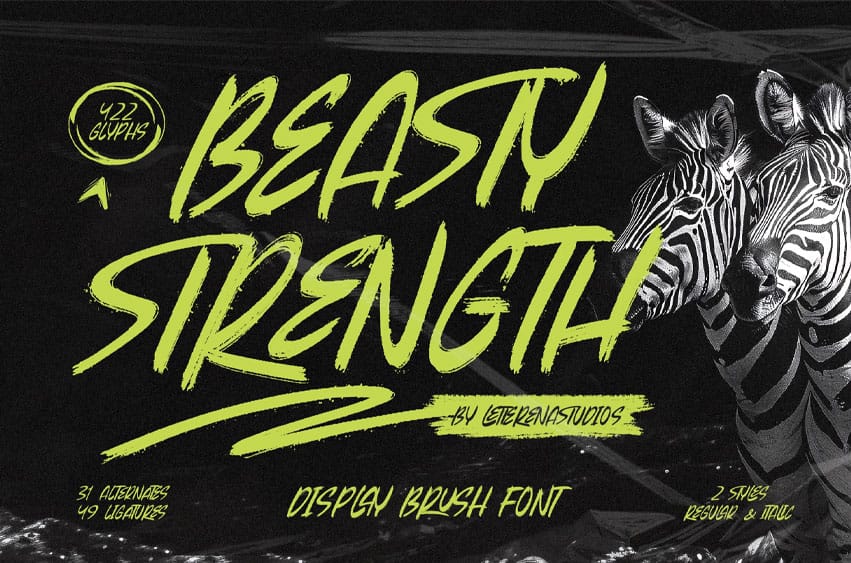 Beasty Strength Font