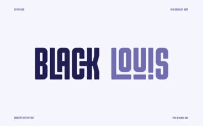 Black Louis Font