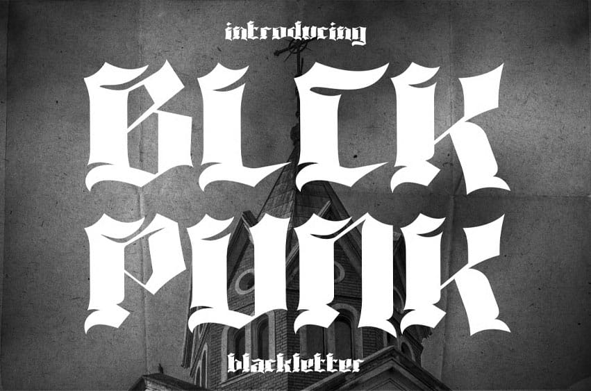 Blckpunk Font