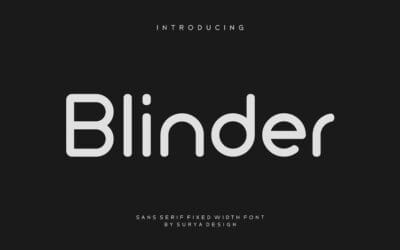 Blinder Font